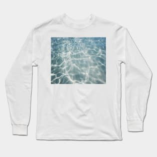 Crystal clear sea Long Sleeve T-Shirt